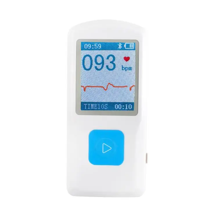 PM10 Портативный ЭКГ машина Heart Beat Мониторы, USB, Bluetooth, ЖК-дисплей 600051