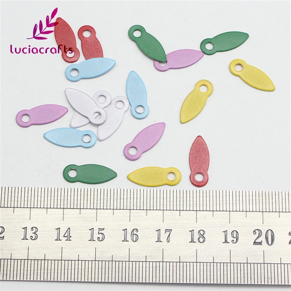 Lucia crafts 50 шт./лот 17*0,7 мм Мульти варианты металлическая фоторамка крючки DIY вращающиеся кнопки фотографии Рамка аксессуары G0908