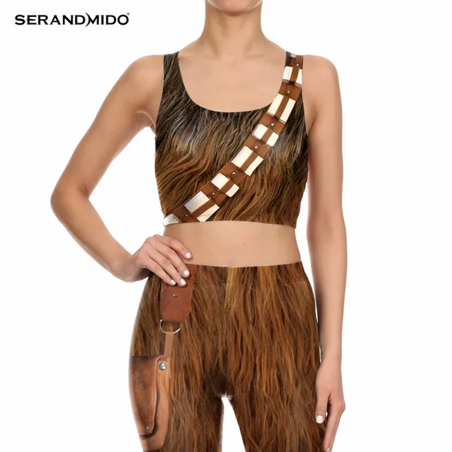 serandmido brand summer women crop tops sexy star wars tank top plus star wars plus size