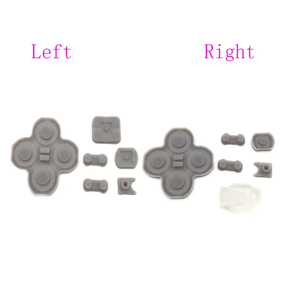 Кнопочная панель из силиконовой резины для Nintendo Switch Joy Con левого и правого
