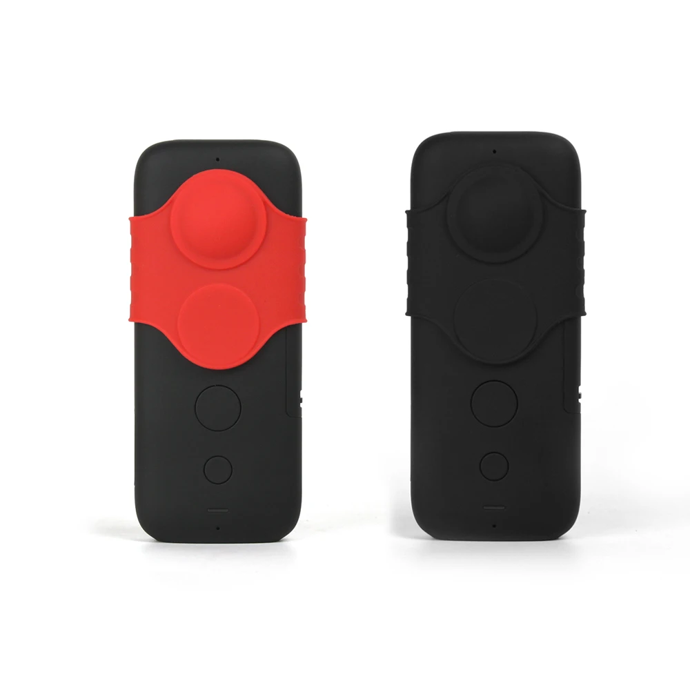 Силиконовый чехол для объектива Insta360 One X Защитная крышка Рыбий глаз Insta 360 one x
