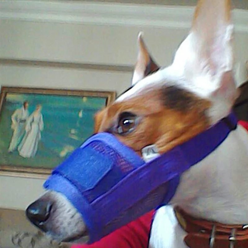 Adjustable Dog Muzzle Mask Deco26