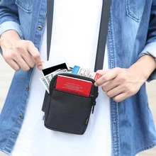 Мульти-Функция документ Для мужчин т мешок Водонепроницаемый мобильный телефон Деньги сумки на открытом воздухе для бега спортивная сумка через плечо из Для мужчин сумка "Почтальон" на ремне сумка