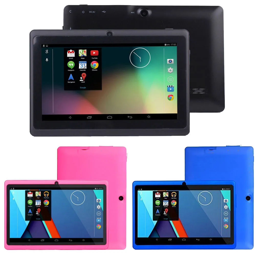 7 "Android 4,4 4 ядра Tablet PC 1 ГБ + 8 ГБ двойной Камера Wi-Fi Bluetooth J.24 интеллектуальной автоматизации модуль