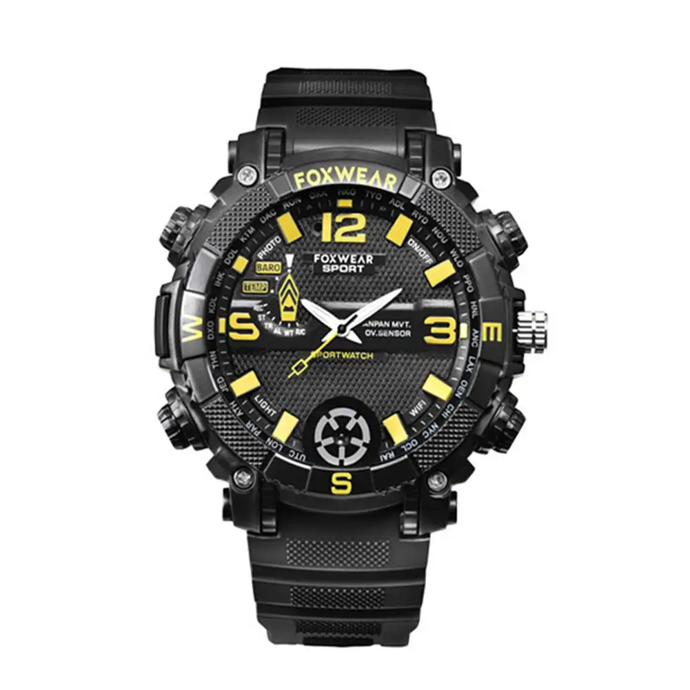 

Bluelans 16G/32G Outdoor Sports 5 Million HD Camera WiFi LED Light Smart Wrist Watch