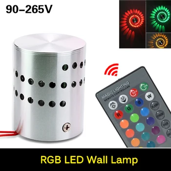 

Vacamm 2018 Newlest LED Holiday Lighting Colorful Creative Wall Lamp 3W AC 85-265V Home Christmas Decoration Night Lights