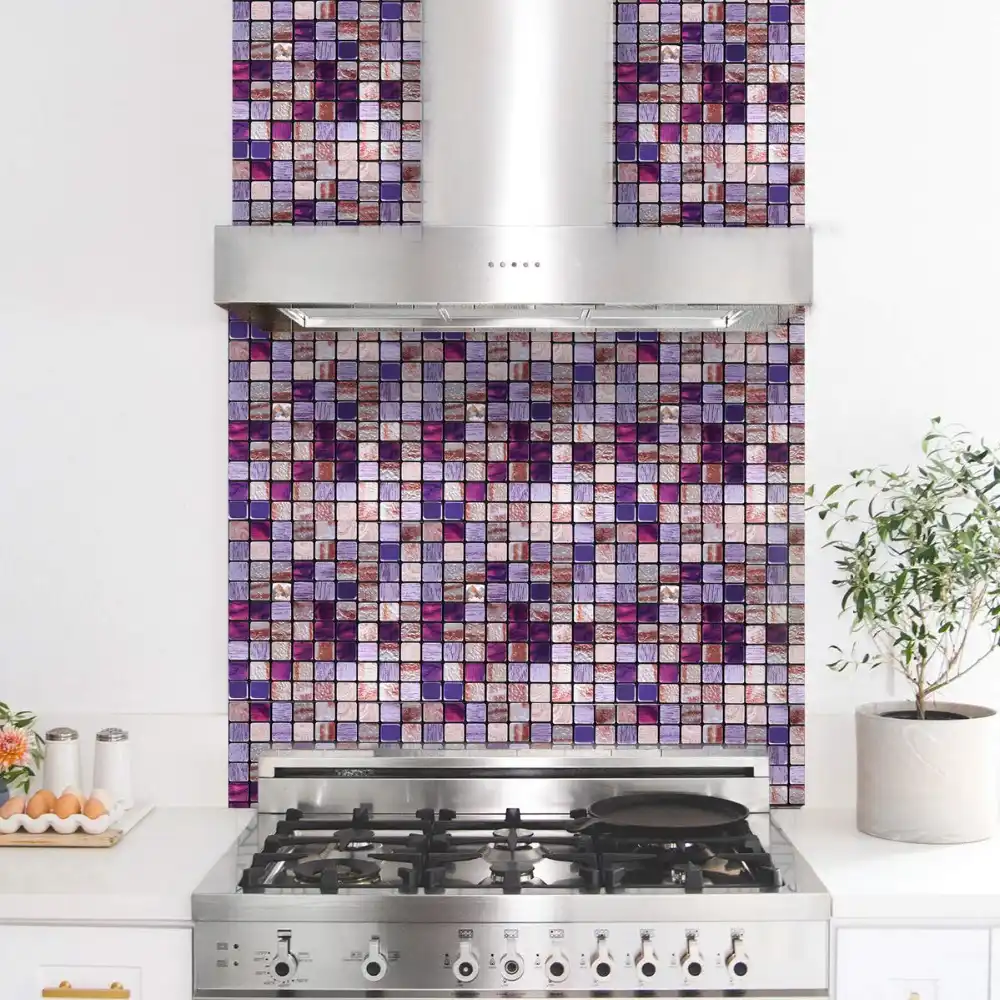 HomeyMosaic 11 Pieces Peel and Stick Wall Tile Art Design Decoration