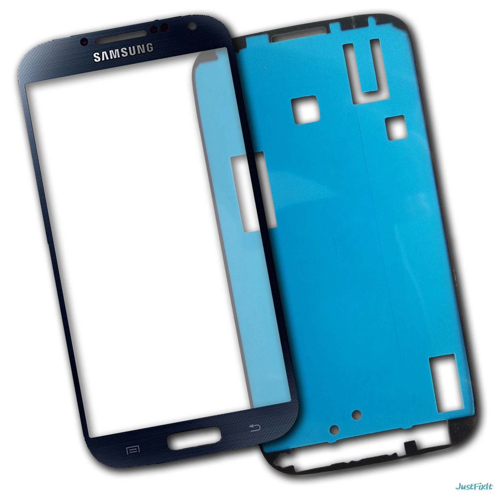 10 шт./лот переднее стекло для samsung Galaxy S4 i9500 i9505 ЖК-дисплей Замена + наклейки |