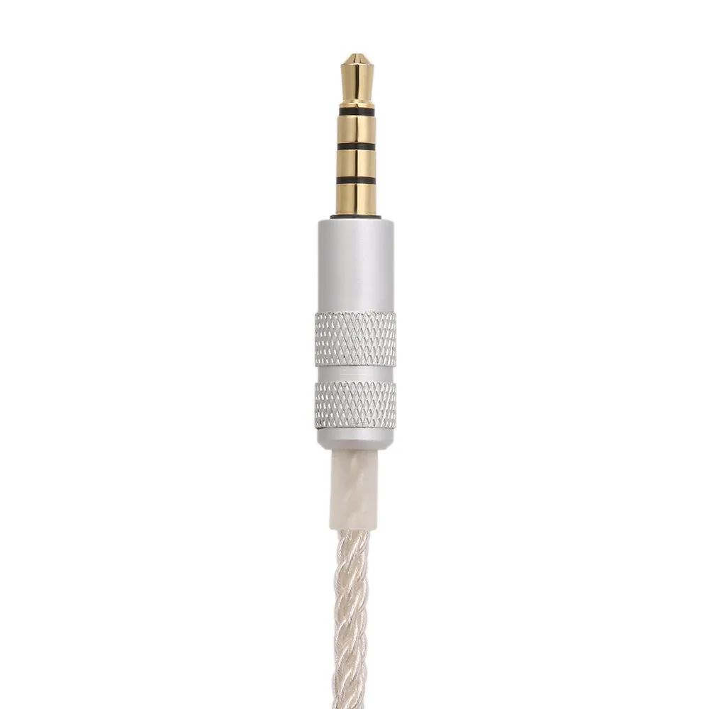 3 5mm Wired Earphone Cable Repair Detachable Replacement Headphone Cord w Mic MMCX Connector for Shure Headphones