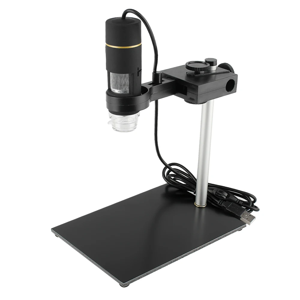 1000X увеличение USB цифровой микроскоп с функцией OTG эндоскоп 8-светодиодный светильник увеличительное стекло лупа с подставкой