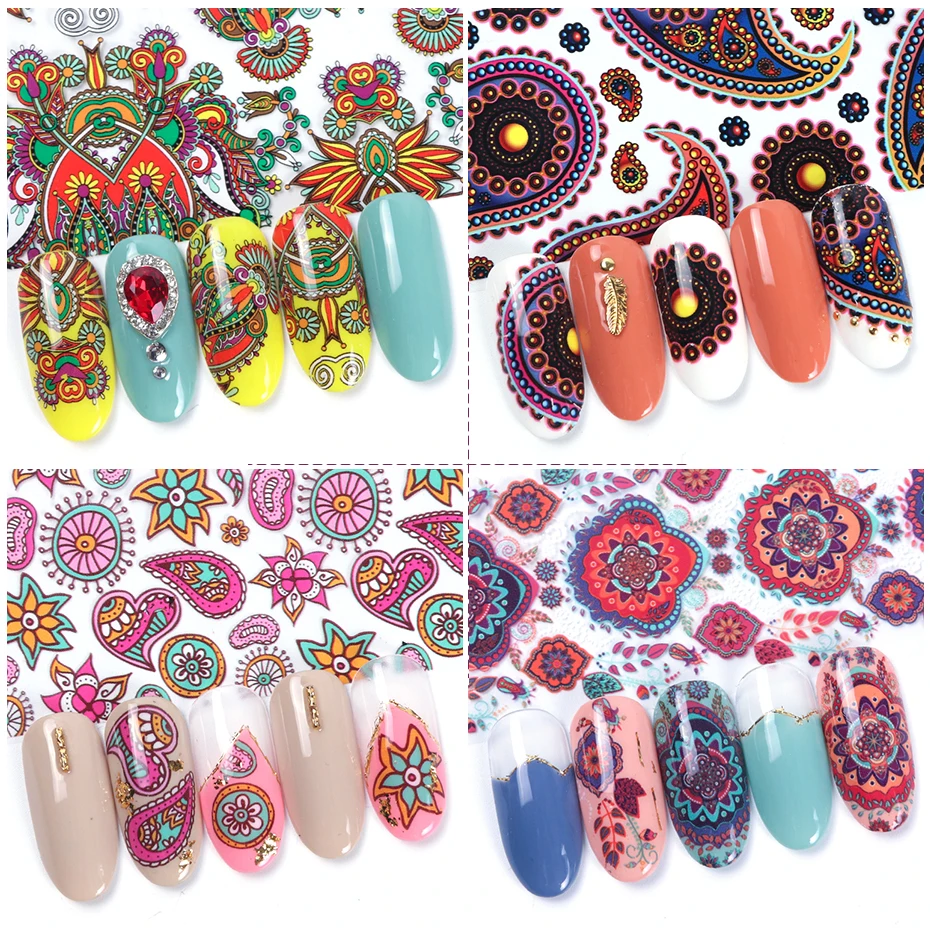 MSHARE Nail Transfer Foil Glue Gel Polish Nails Adhensive Transfering Free foil Sticker