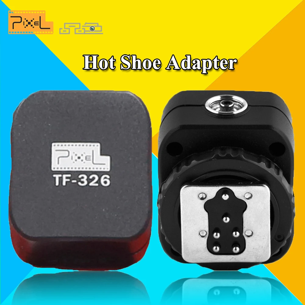 Pixel TF 326 TTL Flash Hot Shoe to PC Sync Adapter For Canon EOS 660d