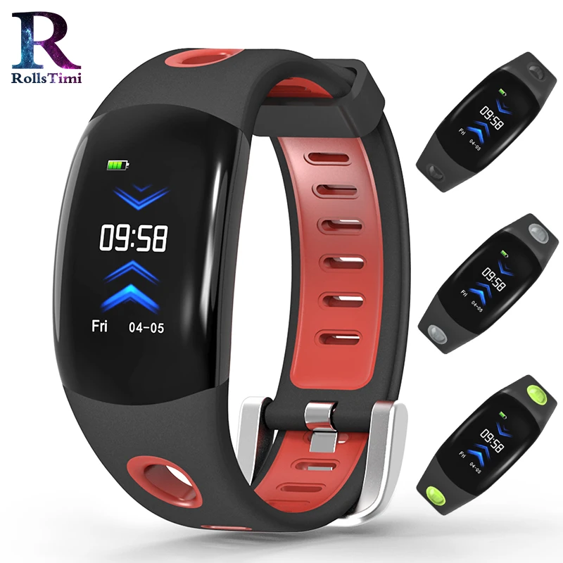 RollsTimi Smart Wristband Sleep Tracker Heart Rate Monitor Pedometer waterproof smart watch men luxury sports Smart Bracelet Men