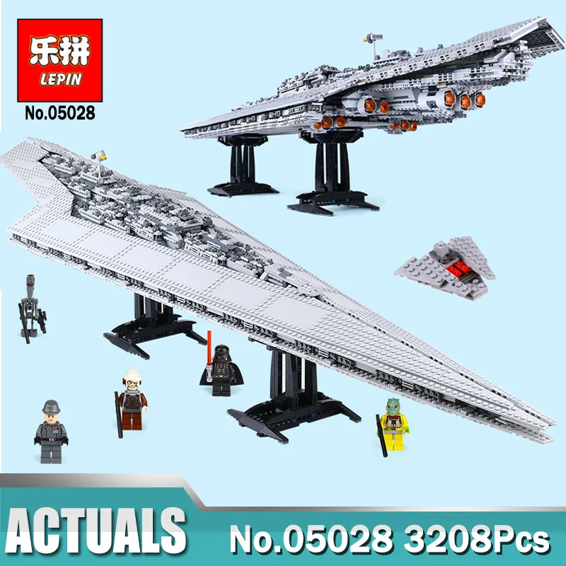 

Star Series Wars 05028 Super Star Destroyer compatible Legoings 10221 Model Building Blocks Toys as Boys Education Gift