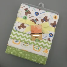 4 шт. 76x76 см детские одеяла кровать для новорожденных простыни трикотажные хлопковые супер мягкие простыни детские постельные принадлежности набор Детская кроватка простыни