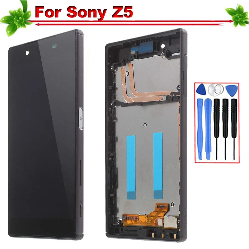 

for Sony Xperia Z5 E6653 E6603 E6633 E6683 LCD Display with frame Touch Screen Digitizer Assembly Replacement for Sony Z5