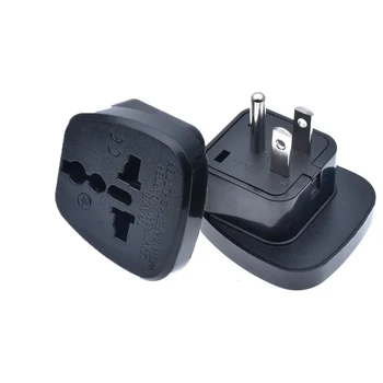 

5PCS Universal Japan United States Canada Philippines Thailand Power Connector AU EU UK Swiss Italy To US Travel Adapter Plug