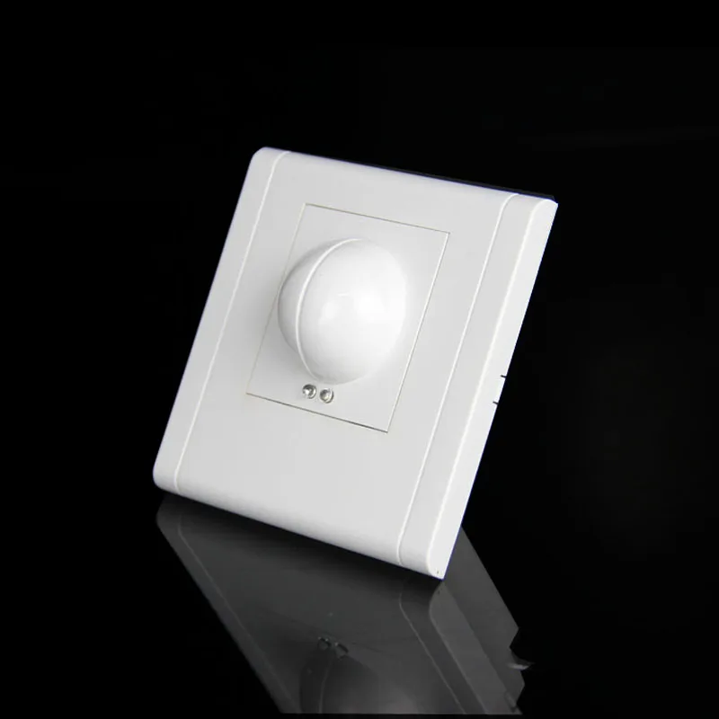 Interruptor de Luz Sensor de Indução de Microondas Free Shopping ac 360 Graus Microondas Motion Sensor 86 Interruptor 220 – Ac-240v