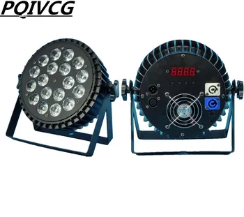 

2pcs/ RGBW 4in1 18X12W LED PAR Light dmx512 disco lights, led wash light stage professional dj equipment
