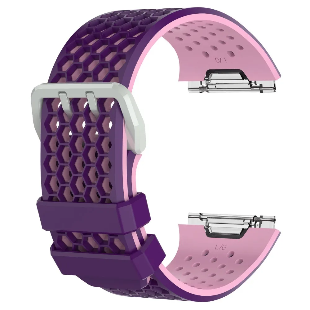  Ventilate Silicone Sport Watch Band Strap For Fitbit ionic Smart Watch Adjustable Replacement Brace - 32968274690