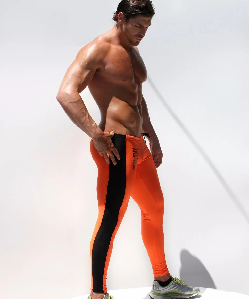 Модные мужские Сексуальные облегающие брюки повседневные тренировочные брюки с низкой посадкой Эластичные Обтягивающие Брюки для