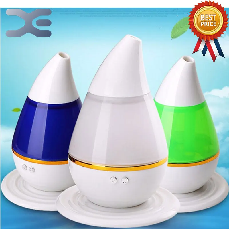 Colorful Water Drop Mini USB Aroma Humidifier Atomizer Car Humidifier
