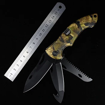 

Hot Multifunction Knife Tactical Folding knives Outdoor Camping Survival Hunting Knife portable Pocket Compact Knives EDC Tool