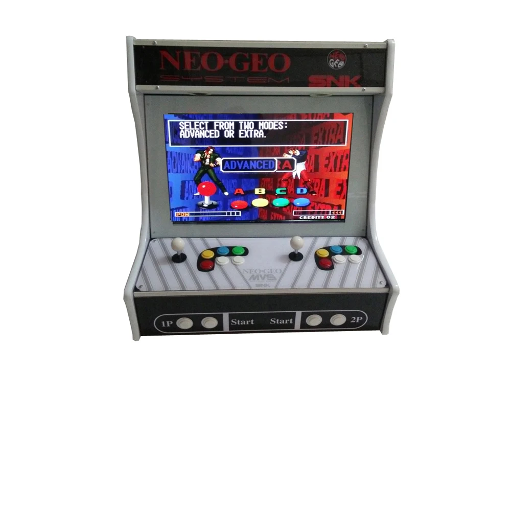 2100 in 1 VGA game board with 40 G HD, 22 inch LCD mini arcade game
