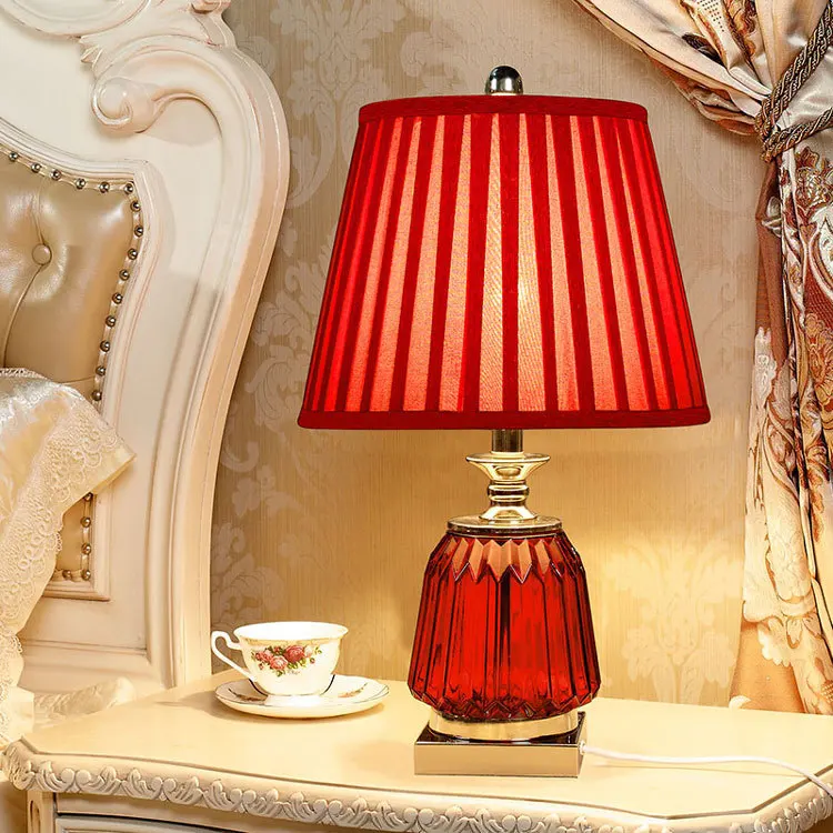 Top Desk Lamps Creative wedding table lamp bedroom bedside lamp modern