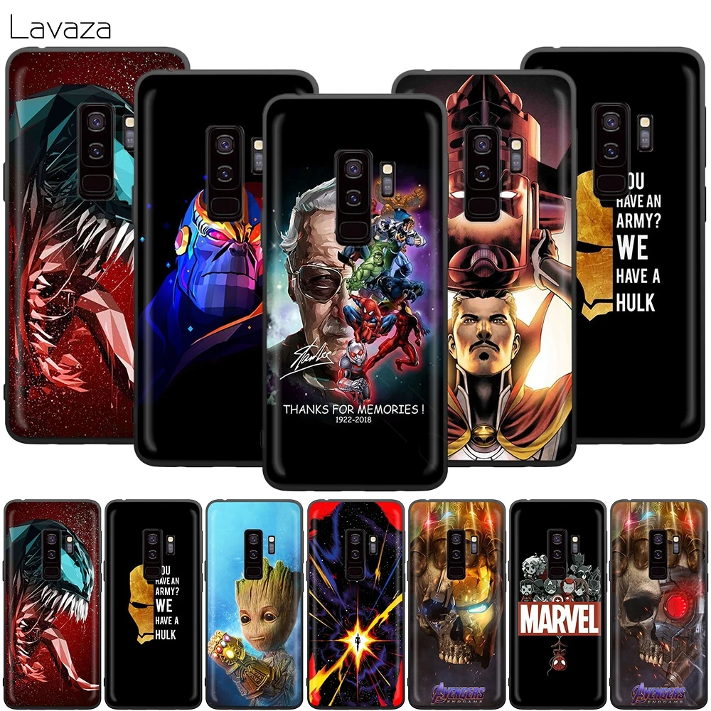 

Lavaza Marvel Comics Logo Case for Samsung Galaxy J6 A9 A8 A7 A70 A6 A5 A50 A40 A30 A3 A10 2018