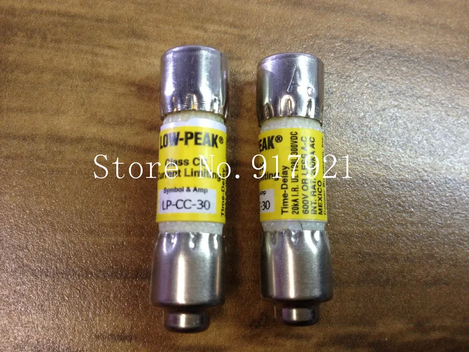 [ZOB] The United States Bussmann LOW PEAK LP CC 30 BUSS 600V FUSE 10X38