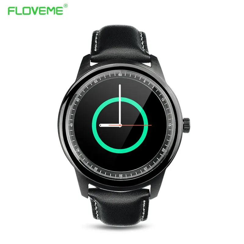 

FLOVEME K6 Luxury Fashion Brand Bluetooth Smart Watch 360*360 Full HD Screen For IOS Android Smartphone