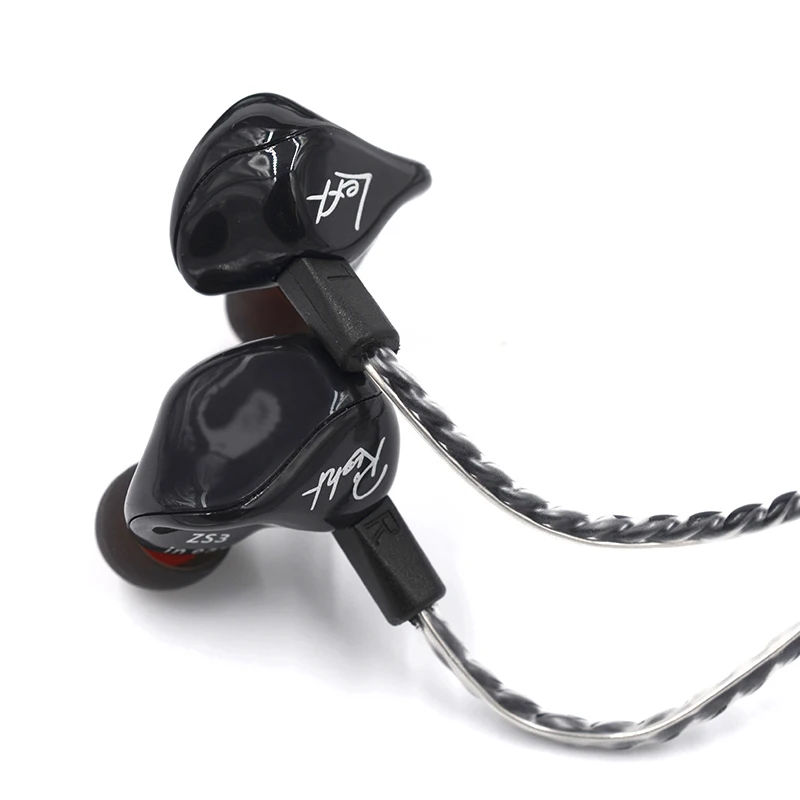KZ ZS3 оригинальные наушники для ушей динамические Auriculares телефона Audifonos Super Bass