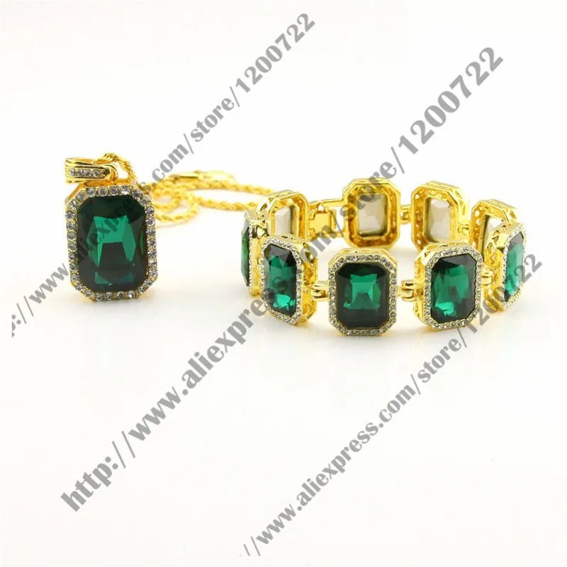 Pulseira Set Cor do Ouro Iced Out