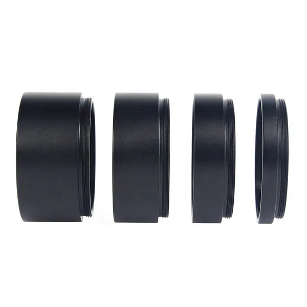 M48x0.75 em Ambos os Lados Kit para Câmeras e Oculares comprimento Laida Novo 2 e m48 extension Tubo 5 Milímetros 10mm 15mm 20mm m0151a 4 tubo para câmeras e oculares-comprimento 5mm 10mm