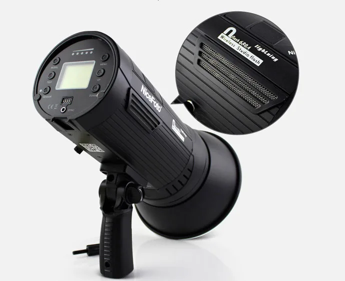 NiceFoto N Flash 680A 680 Вт портативная светодиодный светодиодная Фотостудия Speedlite Light|light