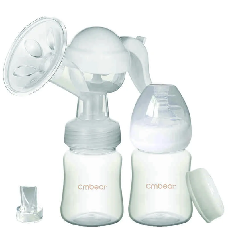Baby Pumping Brust Milk Manual Feeding Breast Enlargement Pump Flat