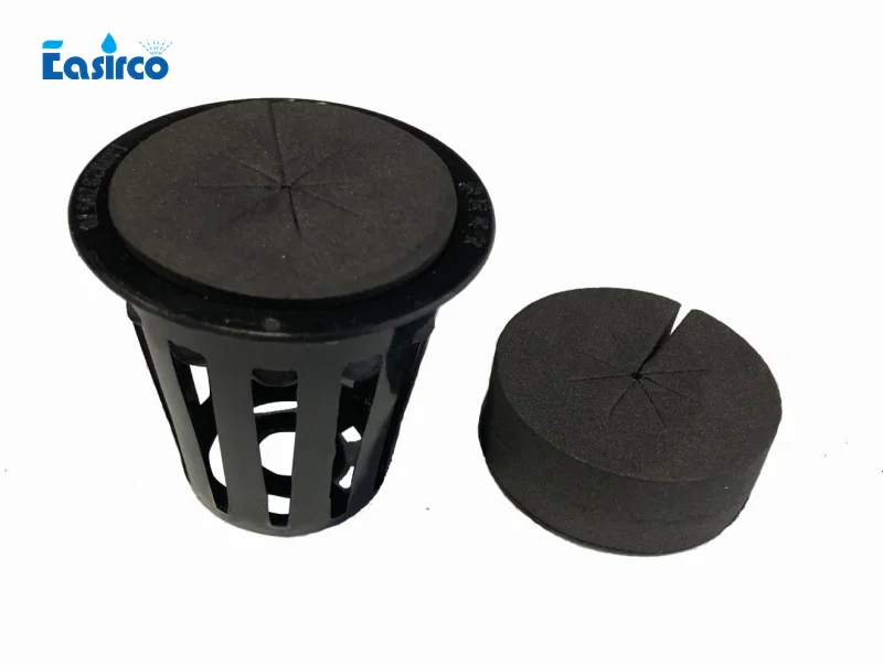 

(10pcs/pack) 5CM Mesh pot with clone collar set Net cup for Hydroponics system. Free shipping