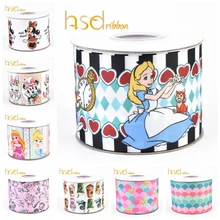 HSDRibbon 22 мм 38 мм 75 мм напечатанная на заказ корсажная лента 50 ярдов/рулон