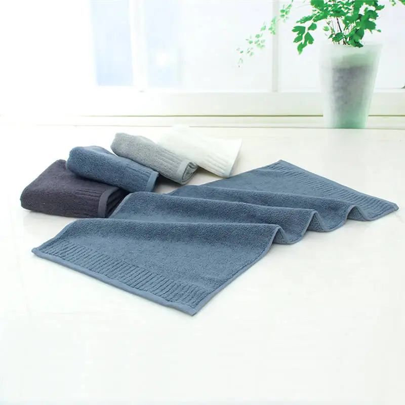 Cotton And Polyester Square Bath Bathroom Towels Soft Hair Hand Face Towel For Spa Kids Children Gift Hotel Home Use Towels