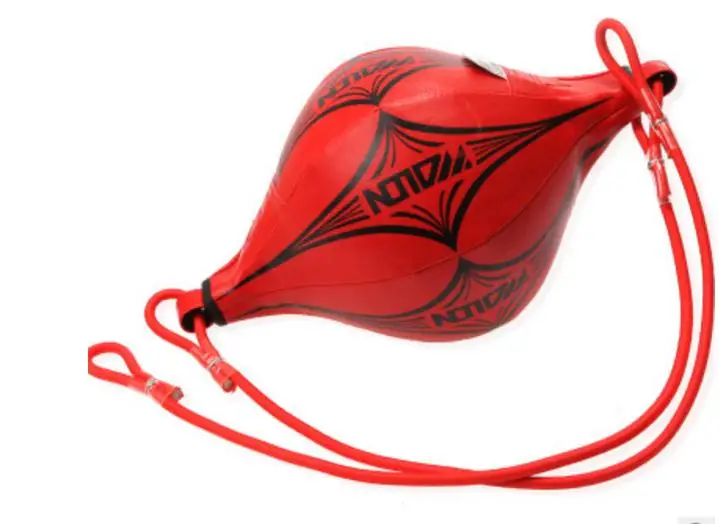 Боксео Муай Тай/боксерский мяч Висячие бои пробивая оборудование мешок скорости пробивая тренировка удар Санда цель Део - Цвет: Красный