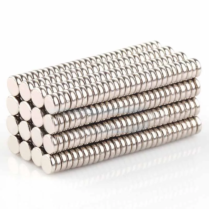 50pcs Super Strong 3 x 1mm Small Cylinder Round Disc Shape