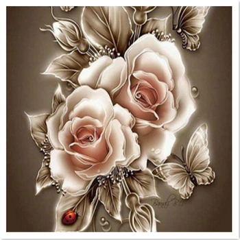 

Magnificence Flower Painting square Decoration Diamont painting complet Drill full rhinestone diamond Diy diamond painting set