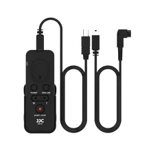 JJC Multi Terminal Télécommande pour Sony A6500 A6300 A6000 A5100 A5000 NEX-3 NL A7 A7S A99II A7R II Comme RM-VPR1 Record Film