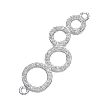 Принадлежности для ювелирных изделий Круглые круглые петли соединители для браслета ожерелье аксессуары серьги ручной работы DIY медные аксессуары