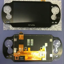 Frete grátis original oled lcd para ps vita 1000 psvita psv 1000 display lcd com tela de toque sem moldura