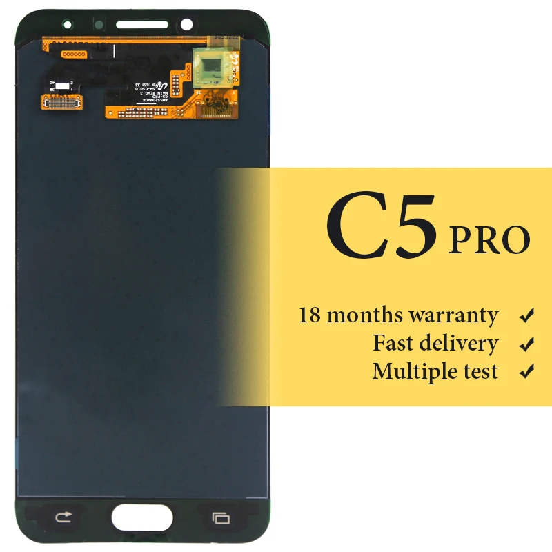 

Grade OEM 5.2'' For C5 pro lcd screen For mobile phone C5010 lcd display replacement assembly all test good