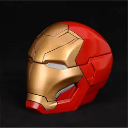 Мстители супергерой Железный человек Tony Stark косплей реквизит смоляная маска шлем многофункциональный ящик для хранения декораций Роберт