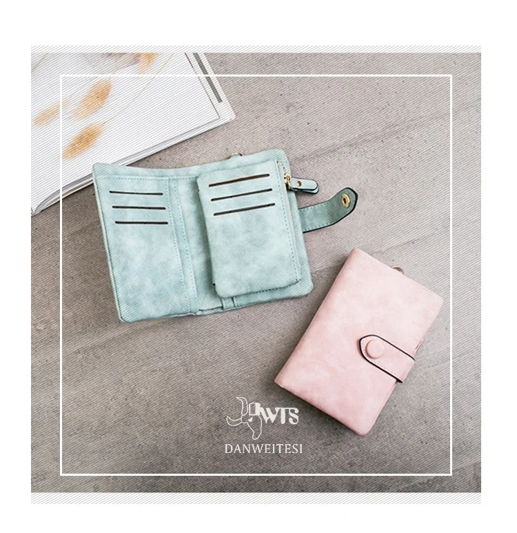 wallet women genuine leather
