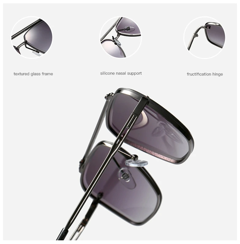 Полигон Металическая оправа "Авиатор" солнцезащитные очки мужские и женские Модные Оттенки UV400 Винтажные Очки 45827